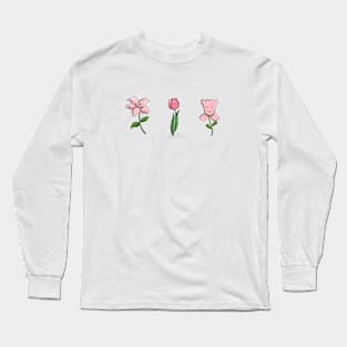 Kawaii Botanical Long Sleeve T-Shirt